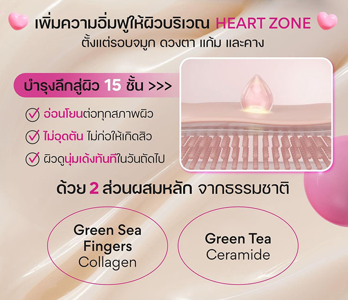 ครีมบำรุงผิวหน้า INNISFREE Collagen Green Tea Ceramide Bounce Cream