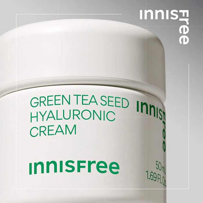 ครีมบำรุงผิวหน้า Innisfree Green Tea Seed Hyaluronic Cream ครีมบำรุงผิวหน้า Innisfree Green Tea Seed Hyaluronic Cream