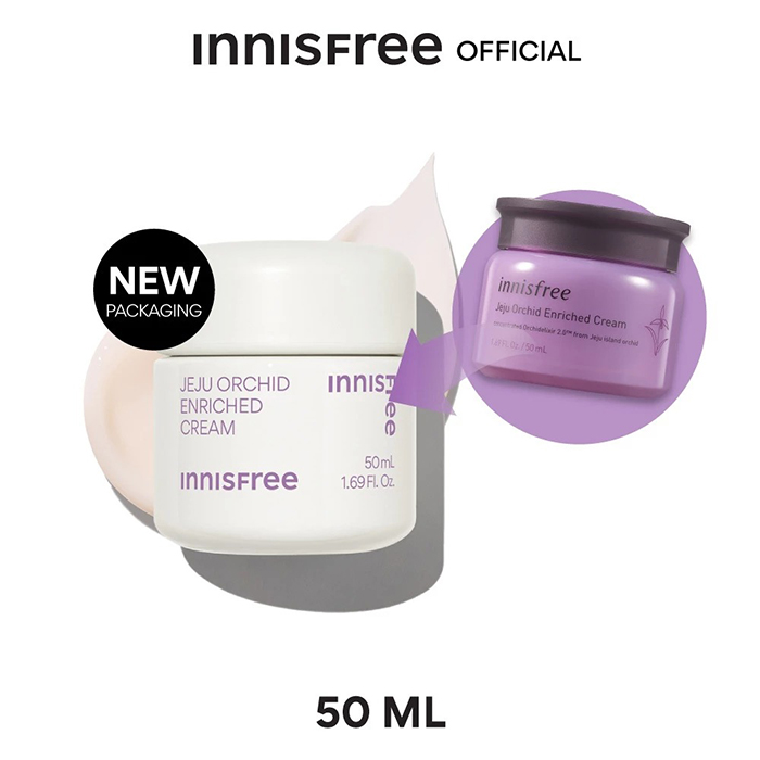 ครีมบำรุงผิวหน้า Innisfree Jeju Orchid Enriched Cream