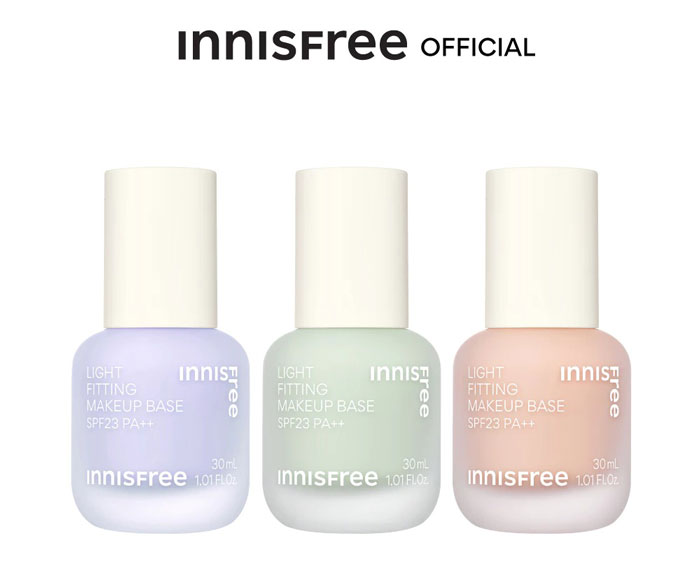 เมคอัพเบส Innisfree Light Fitting Makeup Base SPF23 PA++