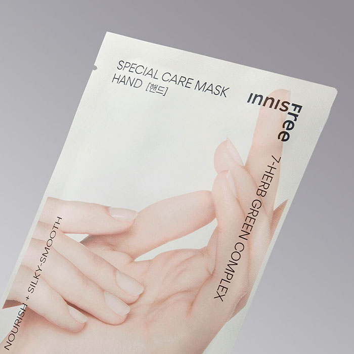 มาส์กบำรุงผิวมือ Innisfree Special Care Mask-Hand มาส์กบำรุงผิวมือ Innisfree Special Care Mask-Hand