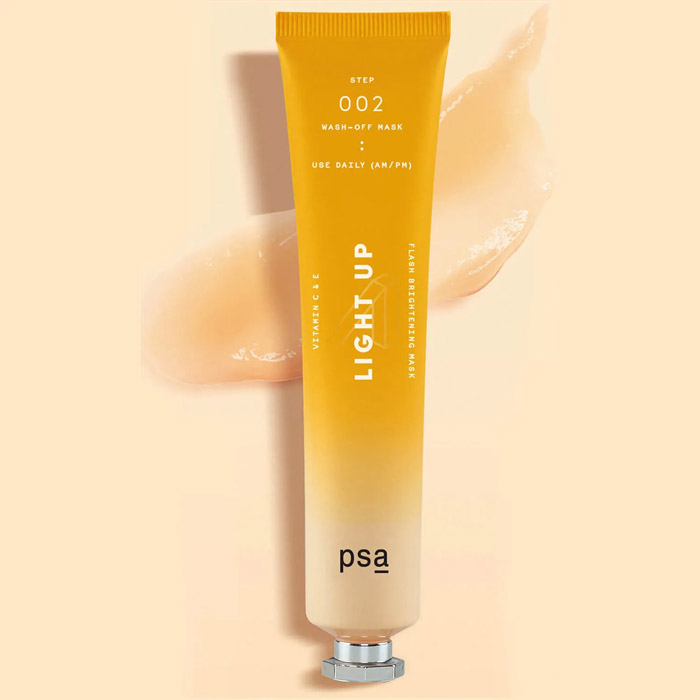 IPSA Light Up Vitamin C & E Flash Brightening Mask มาสก์ทรีทเมนต์ เพื่อหน้าผิวกระจ่างใส ช่วยลดความหมองคล้ำ สามารถเติมเต็มความชุ่มชื้น