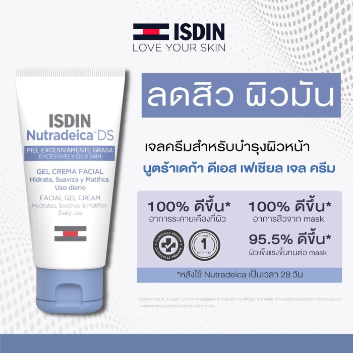 ISDIN Nutradeica Ds Facial Gel Cream