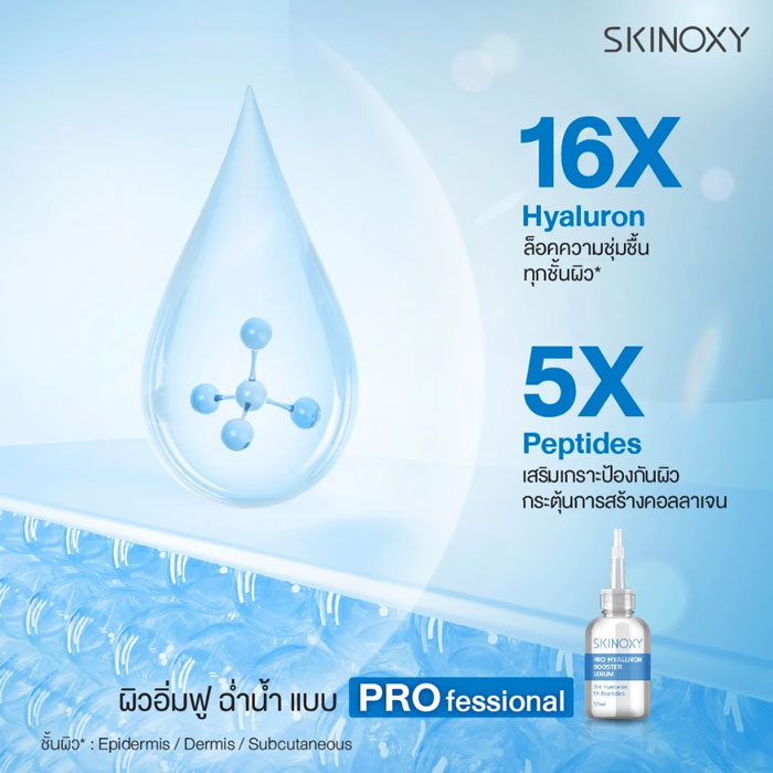 เซรั่ม Skinoxy Pro Hyaluron Booster Serum