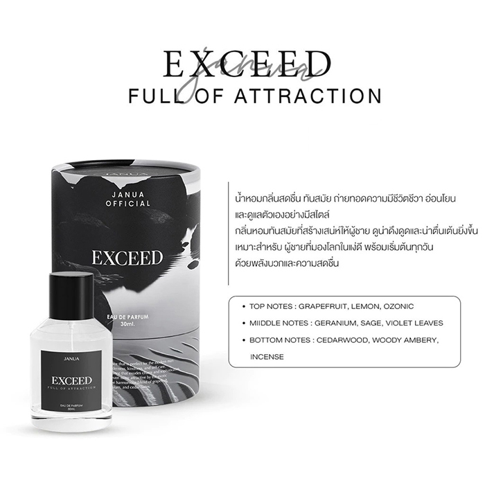 น้ำหอม JANUA For Men Perfume