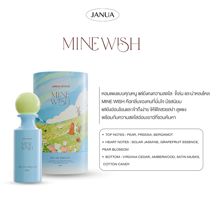 น้ำหอม JANUA Girls Material Perfume น้ำหอม JANUA Girls Material Perfume