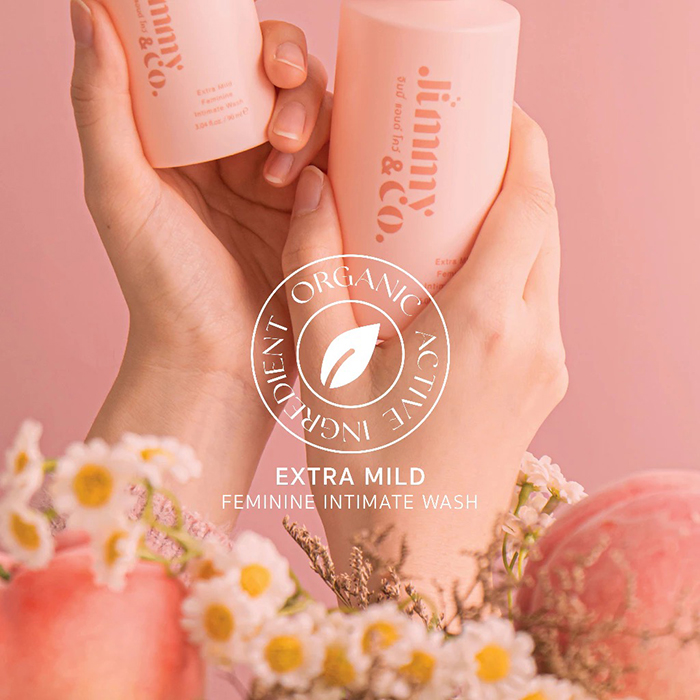 เซรั่มทำความสะอาดจุดซ่อนเร้น Jimmy & Co Feminine Intimate Wash