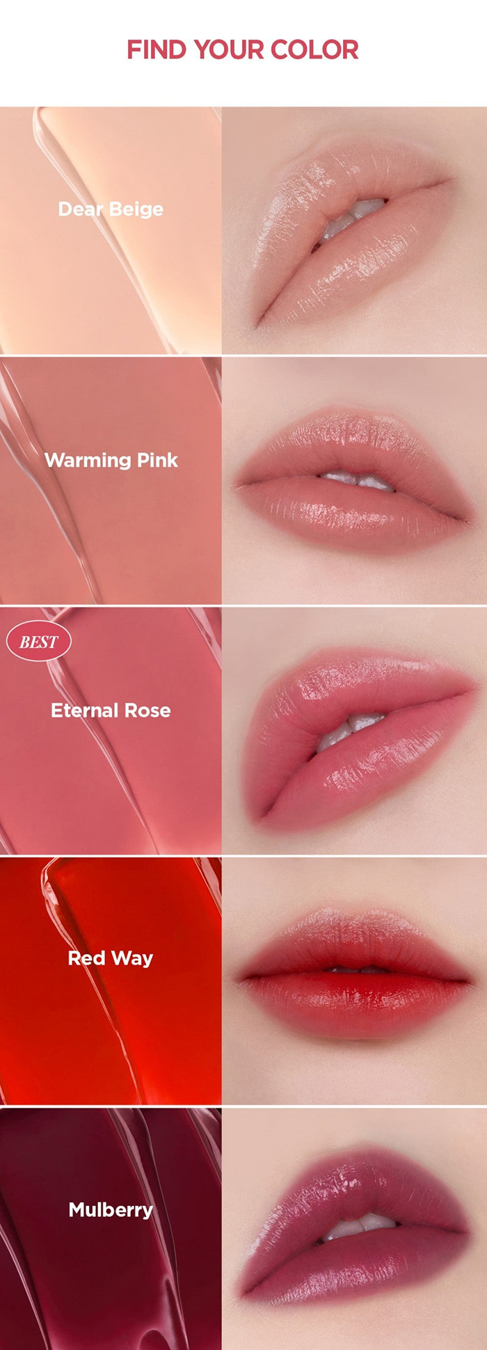 ลิปสติก Jung Saem Mool Classic Shine Lipstick