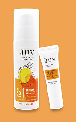 รีวิว กันแดด JUV Matte-Fluid UV Protection SPF 50 PA+++