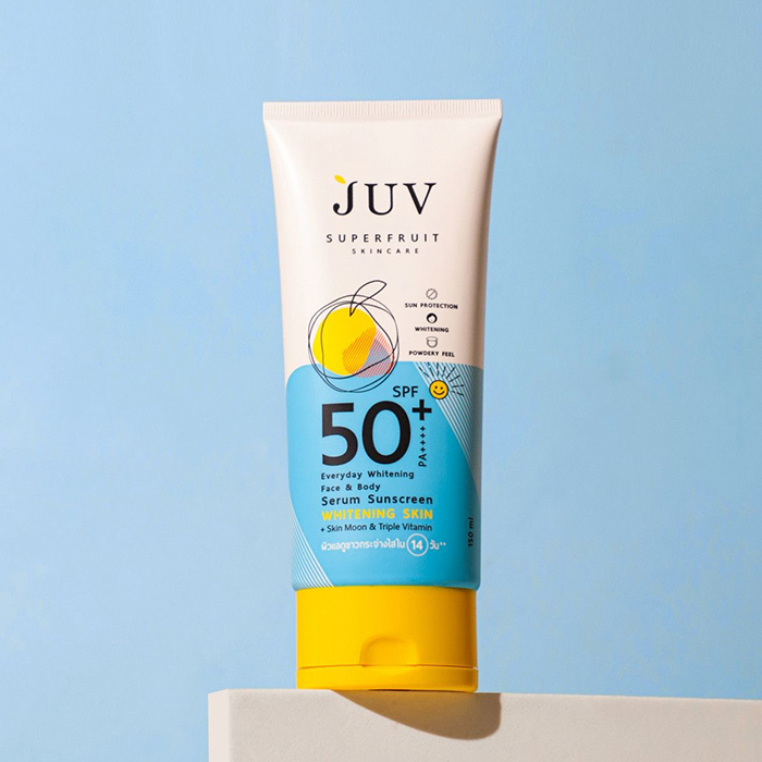 เซรั่มกันแดด JUV Everyday Whitening Face & Body Serum Sunscreen SPF50+ PA++++