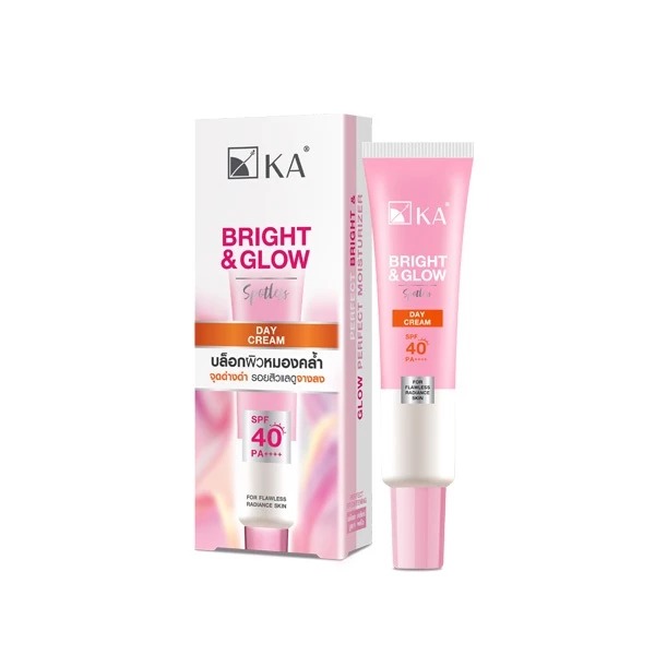 ครีมบำรุงผิวหน้าสำหรับวัน KA Bright & Glow Day Cream SPF 40 PA++++