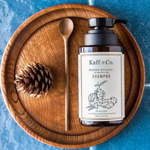 Kaff&Co.Ginger Rhizome & Kaffir Lime Shampoo 