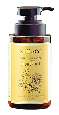 เจลอาบน้ำ Kaff & Co. Safflower & Cica Soothing Shower Gel