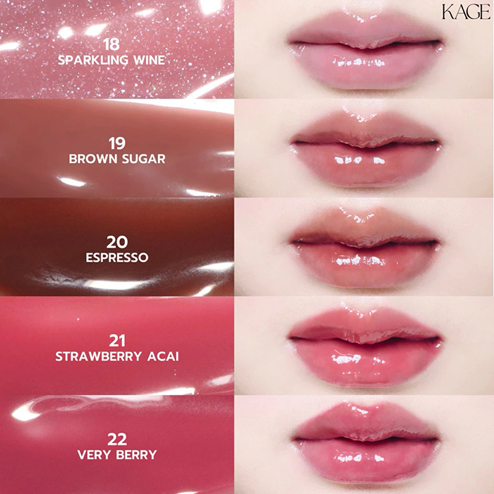 ลิปกลอส Kage Syrup Glossy Lips