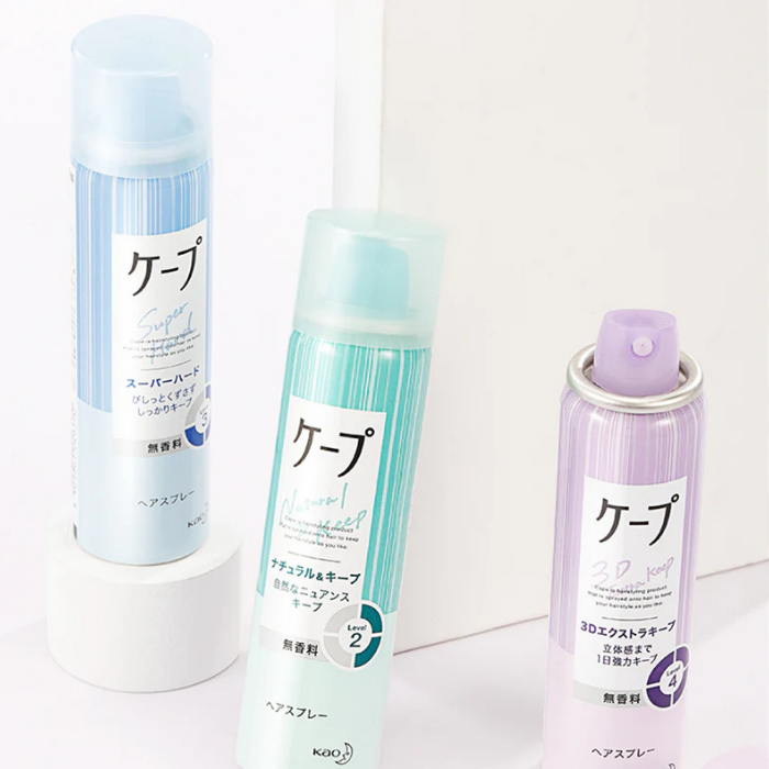 สเปรย์จัดแต่งทรงผม Kao Cape 3D Extra Keep Hairspray สเปรย์จัดแต่งทรงผม Kao Cape 3D Extra Keep Hairspray