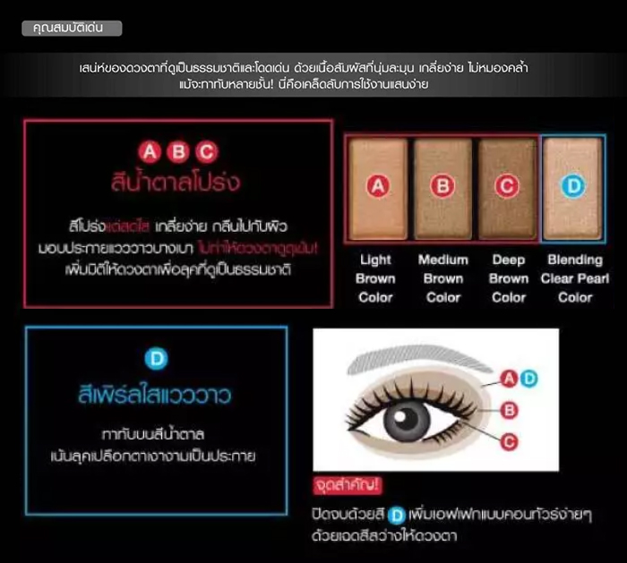 อายแชโดว์ Kate Tokyo Mellow Brown Eyes