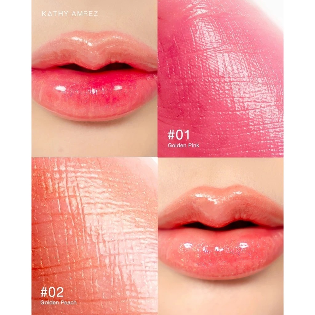 ลิปเซรั่มทองคำ Kathy Amrez Golden Hya Lip Serum