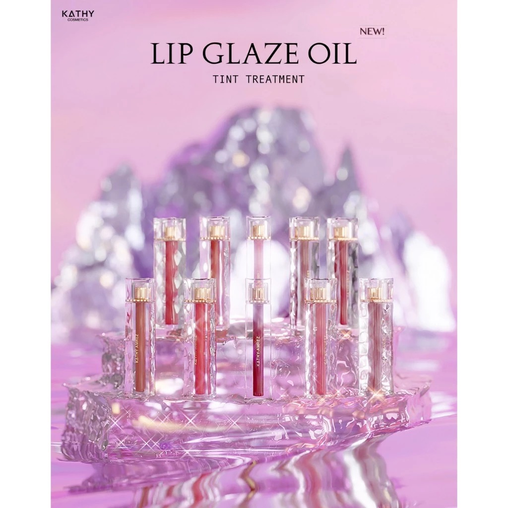 ลิปเจลลี่ทินท์ Kathy Amrez Lip Glaze Oil Tint Treatment