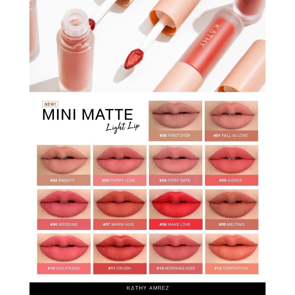 ลิปแมทมินิ Kathy Amrez Mini Matte Light Lip