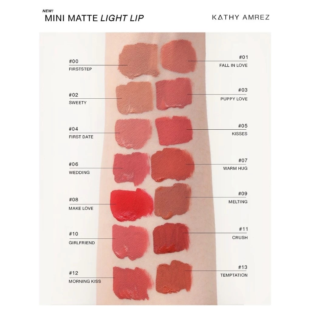 ลิปแมทมินิ Kathy Amrez Mini Matte Light Lip