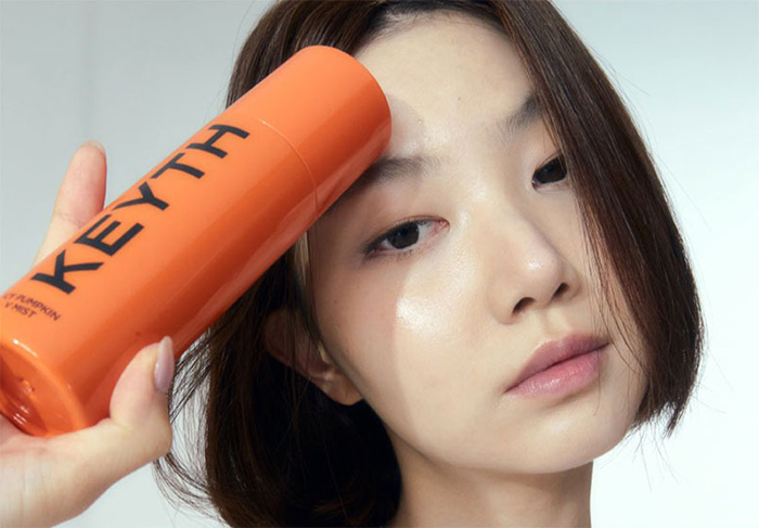 สเปรย์บำรุงผิวหน้า Keyth Trued Icy Pumpkin V Mist
