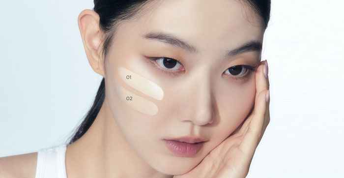 คุชชั่น Keyth Colored Keyth Silky Fit Cover Cushion