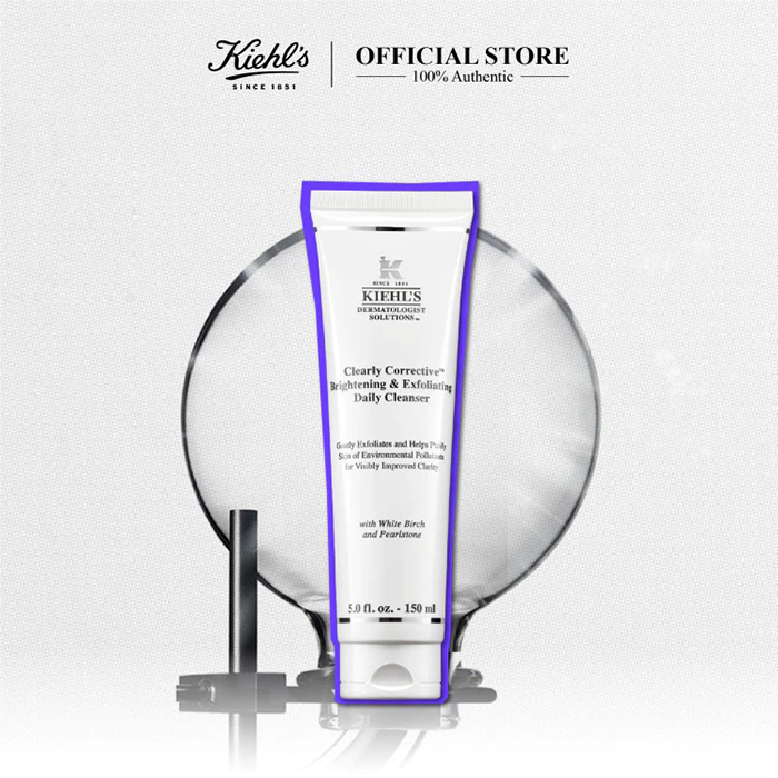 คลีนเซอร์ Kiehl's Clearly Corrective™ Brightening & Exfoliating Daily Cleanser