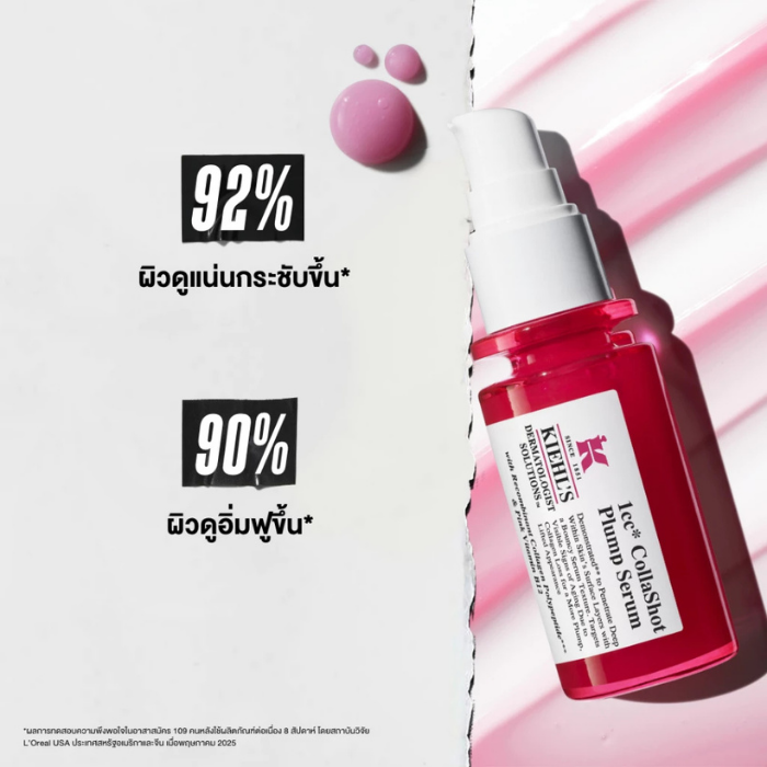 เซรั่มคอลลาเจน Kiehl's 1CC* Collashot Plump Serum เซรั่มคอลลาเจน Kiehl's 1CC* Collashot Plump Serum
