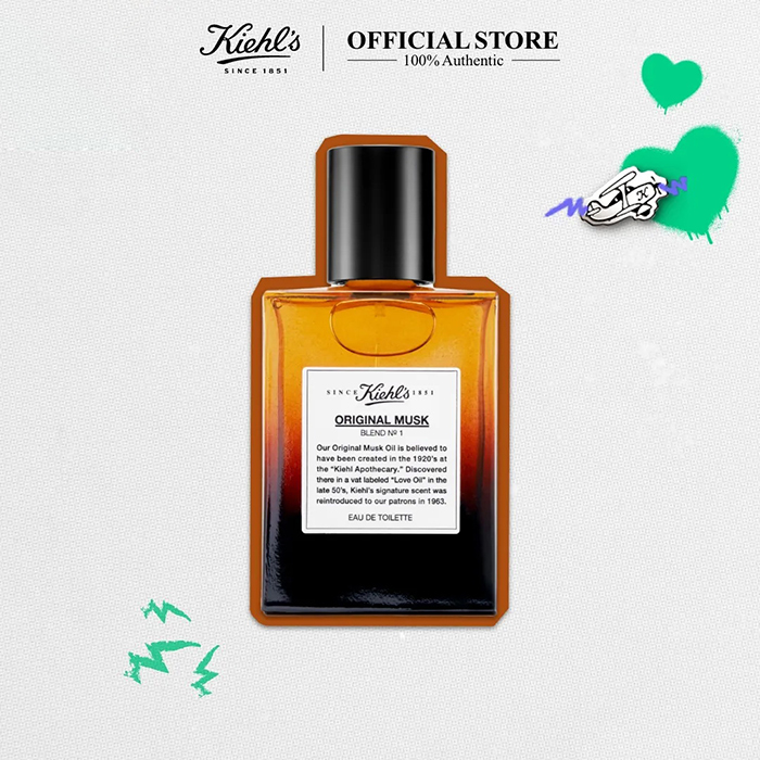 สเปรย์น้ำหอม Kiehl's Musk Eau de Toilette Spray