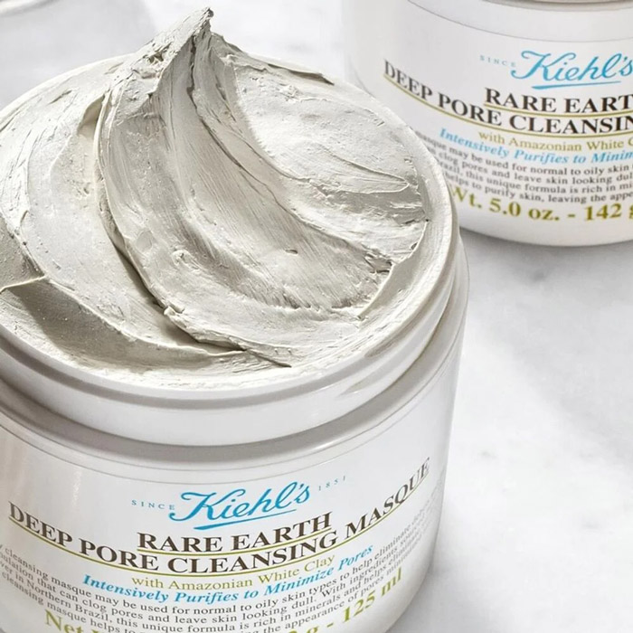 Kiehl's Rare Earth Deep Pore Cleansing Masque มาส์กหน้าที่ช่วยชำระล้างสิ่งสกปรกและกระชับรูขุมขน