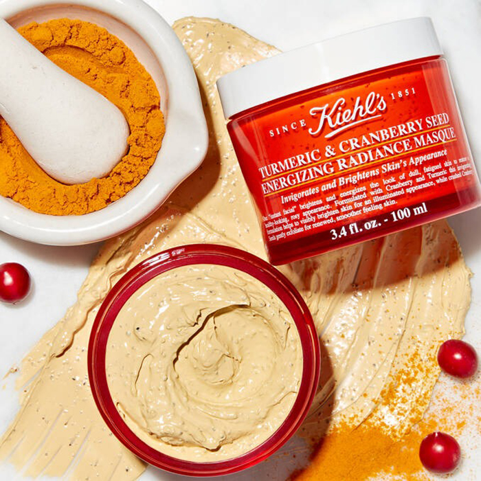 มาส์ก Kiehl's Turmeric & Cranberry Seed Energizing Radiance Mask