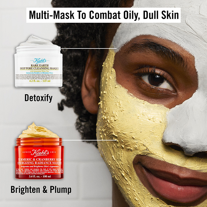 มาส์ก Kiehl's Turmeric & Cranberry Seed Energizing Radiance Mask
