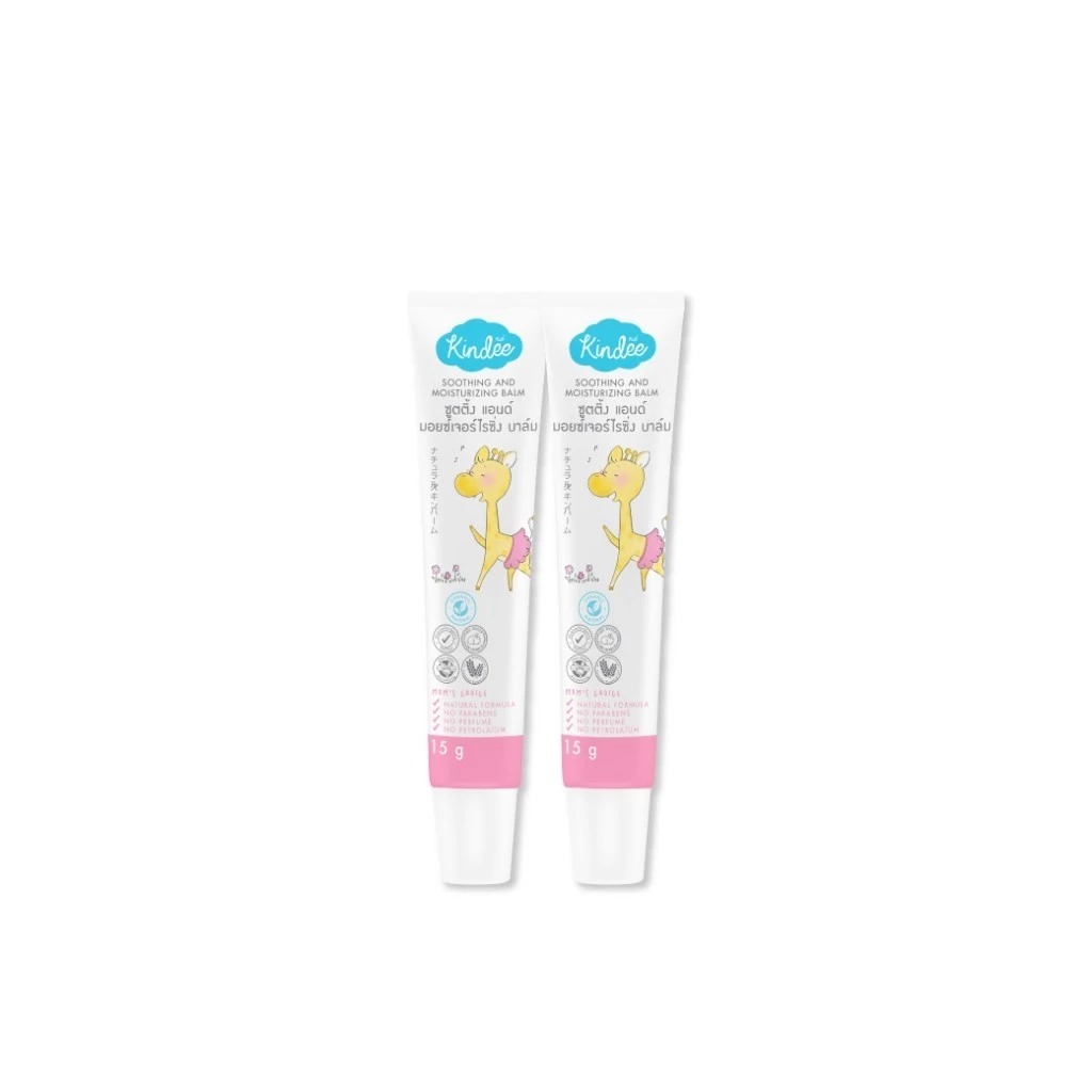 บาล์มบรรเทาอาการคัน Kindee Kids Soothing And Moisturizing Balm