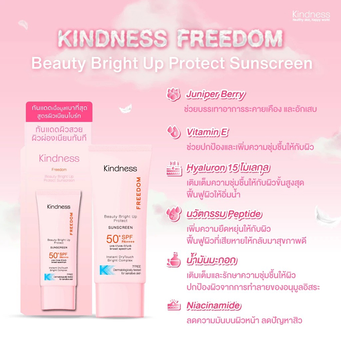 กันแดด Kindness Beauty Bright Up Protect Sunscreen SPF50+ PA++++