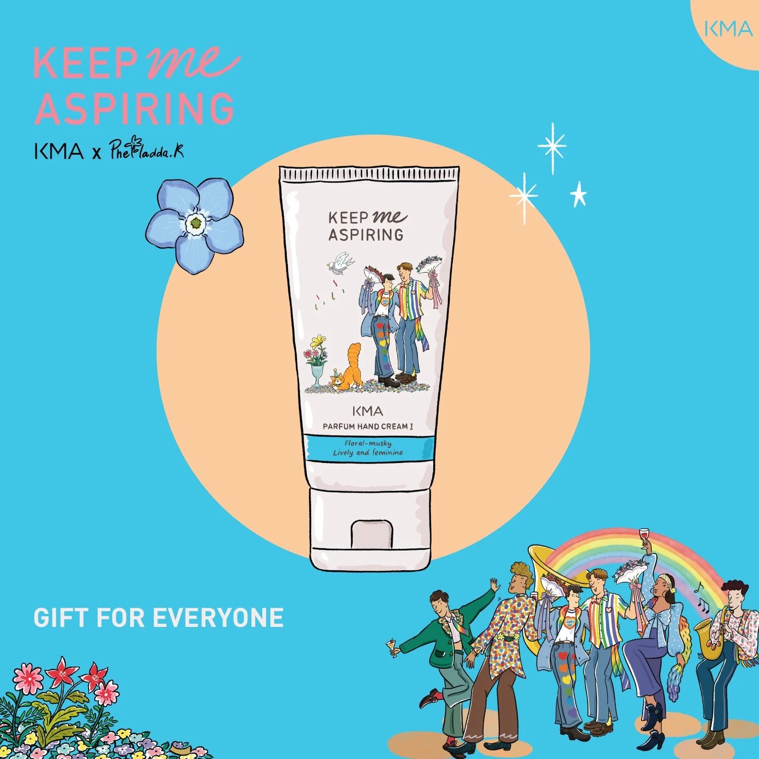 ครีมทามือ KMA Perfume Hand Cream