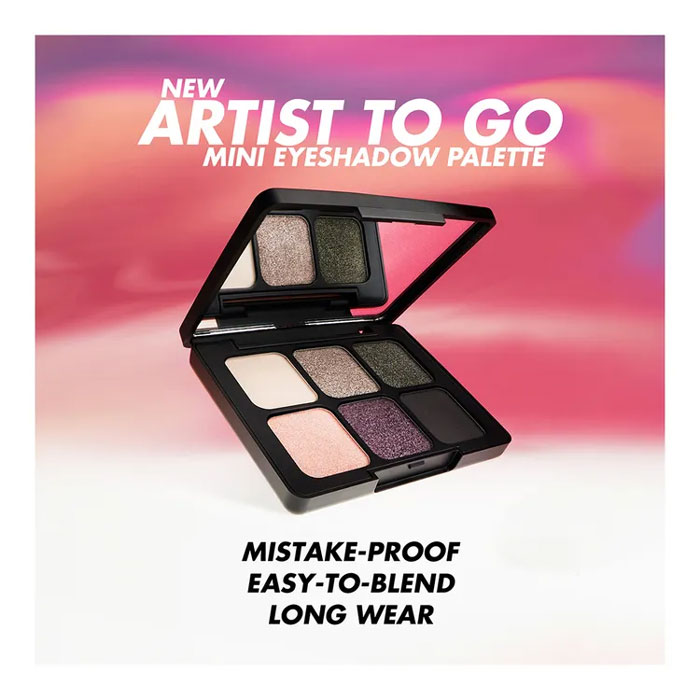 อายแชโดว์ Make Up For Ever Artist To Go Eyeshadow Palette Mini