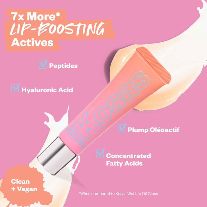 ลิปทรีทเมนต์ Kosas Plump & Juicy Lip Booster Buttery Treatment 