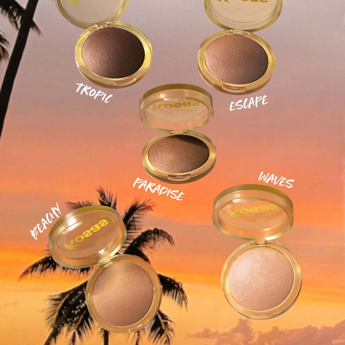 บรอนเซอร์ Kosas The Sun Show Glowy Warmth Talc-Free Baked Bronzer