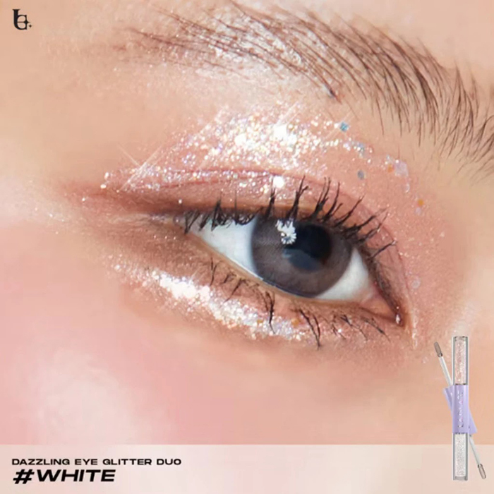 อายแชโดว์ LA GLACE Dazzling Eye Glitter Duo 