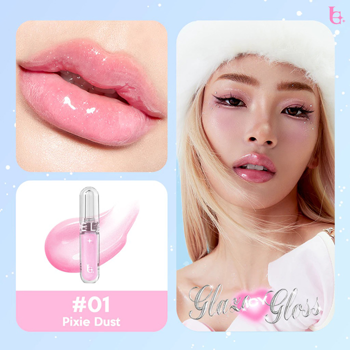 ลิปกลอส LA GLACE Icy Glaze Gloss