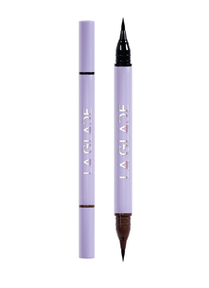 อายไลเนอร์ LA GLACE Ideal Black & Brown Duo Eyeliner