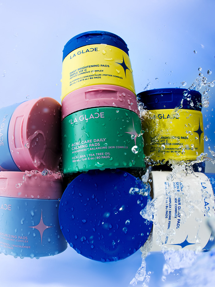 โทนเนอร์แพด LA GLACE Daily Toner Pads