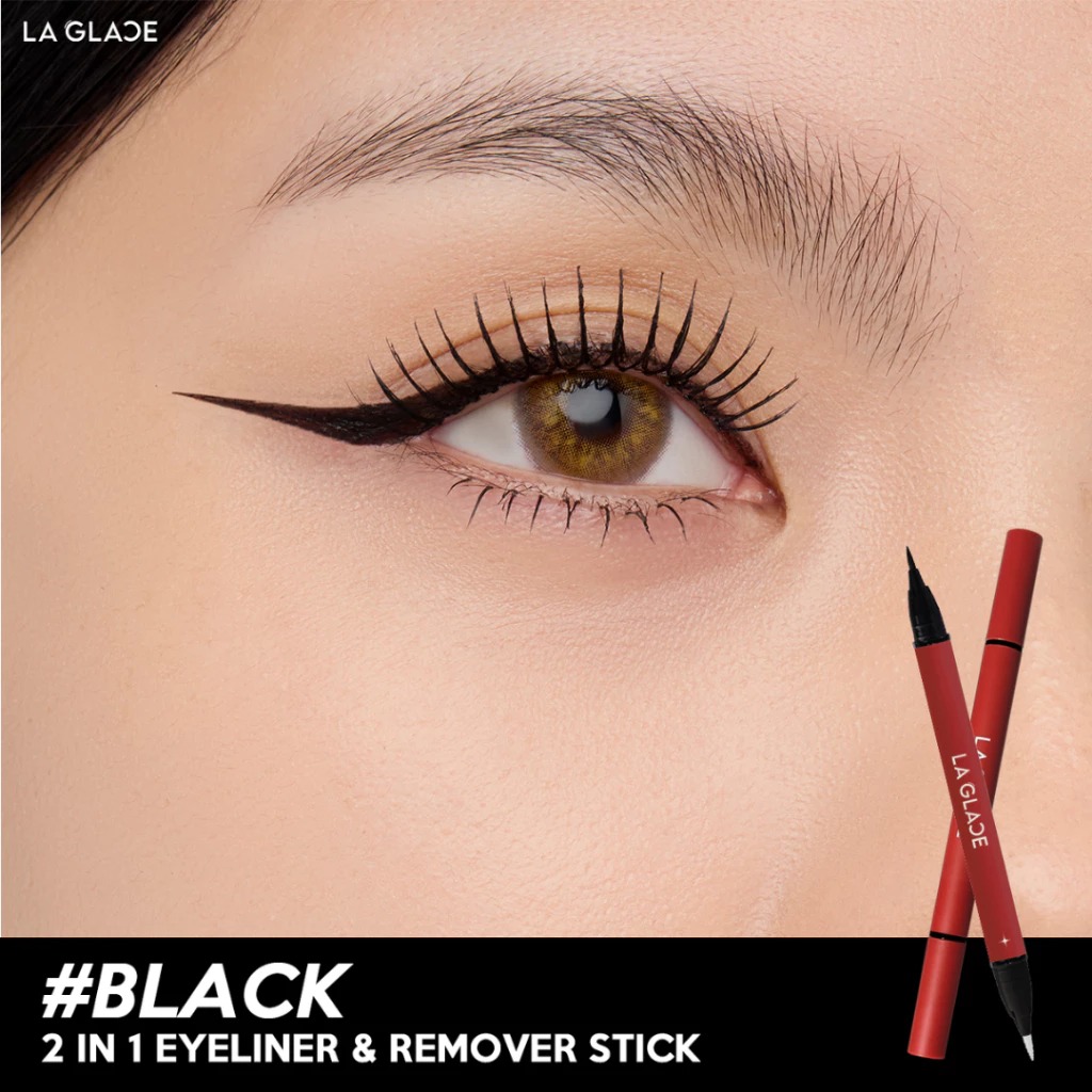 อายไลเนอร์ลบได้ LA GLACE Black Eyeliner Remover Stick