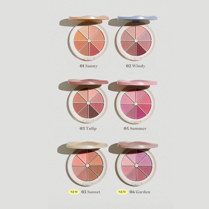 Laka Mid-Tone Collector Eyeshadow Palette อายแชโดว์พาเลท