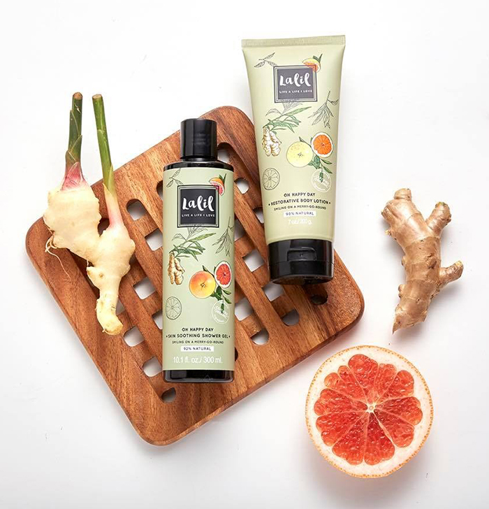 เจลอาบน้ำ Lalil Oh Happy Day Skin Soothing Shower Gel