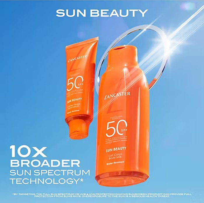 กันแดด LANCASTER Sun Beauty Body Milk SPF50