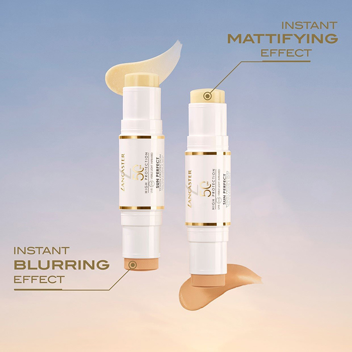 กันแดดสติ๊ก LANCASTER Sun Perfect Clear & Tinted Stick SPF50