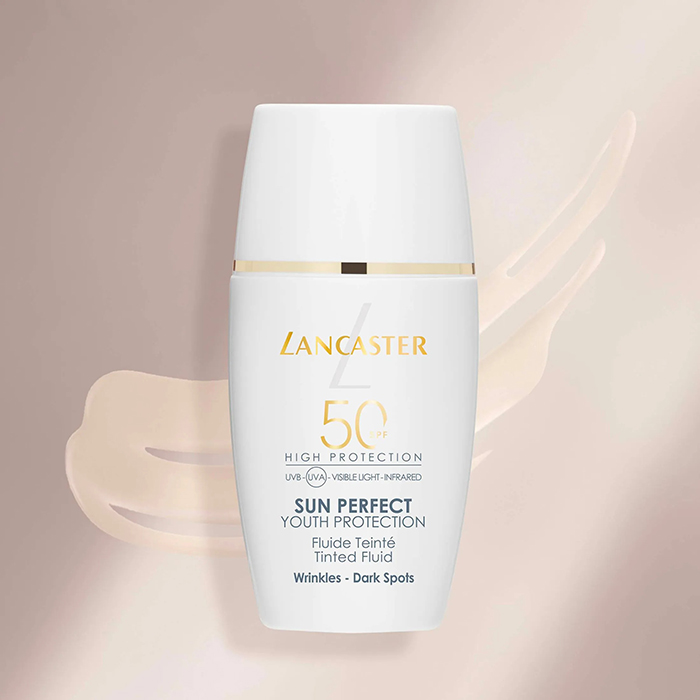 ทิ้นท์กันแดด LANCASTER Sun Perfect Tinted Fluid SPF50 ทิ้นท์กันแดด LANCASTER Sun Perfect Tinted Fluid SPF50
