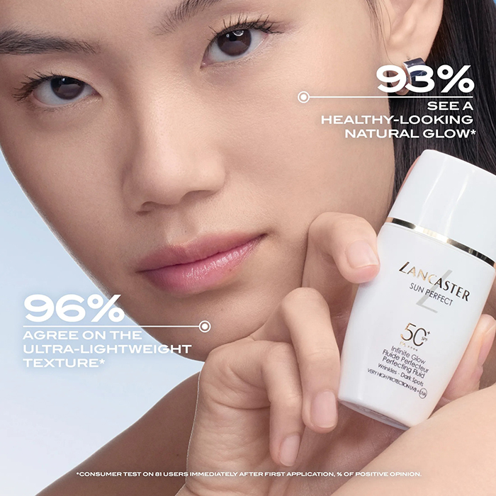 ทิ้นท์กันแดด LANCASTER Sun Perfect Tinted Fluid SPF50 ทิ้นท์กันแดด LANCASTER Sun Perfect Tinted Fluid SPF50