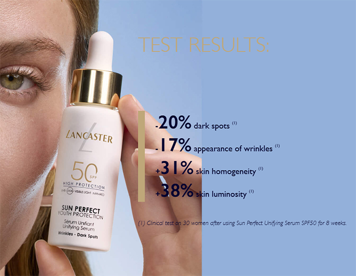 เซรั่มกันแดด LANCASTER Sun Perfect Unifying Serum SPF50